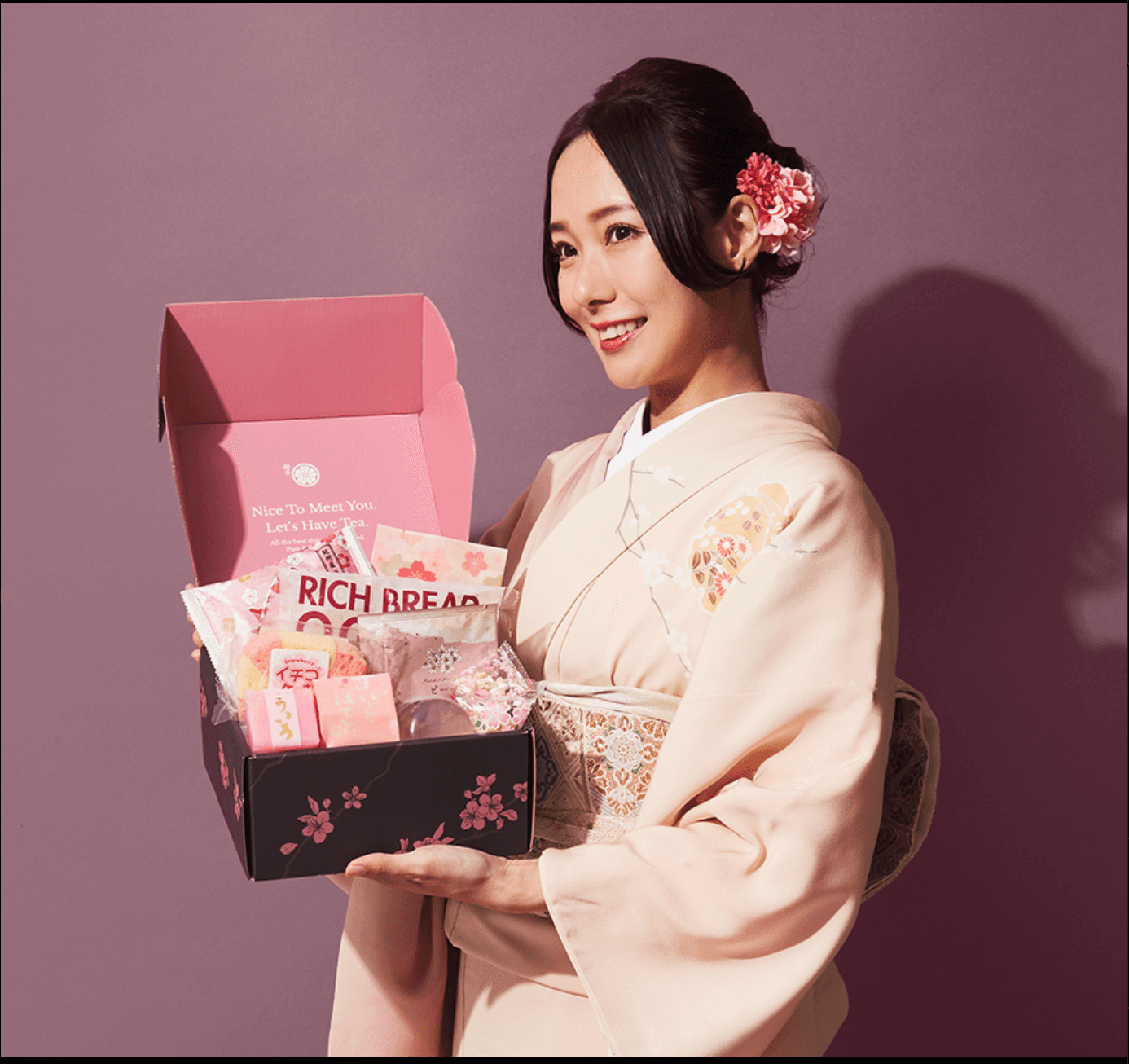 chinese snack box product photography